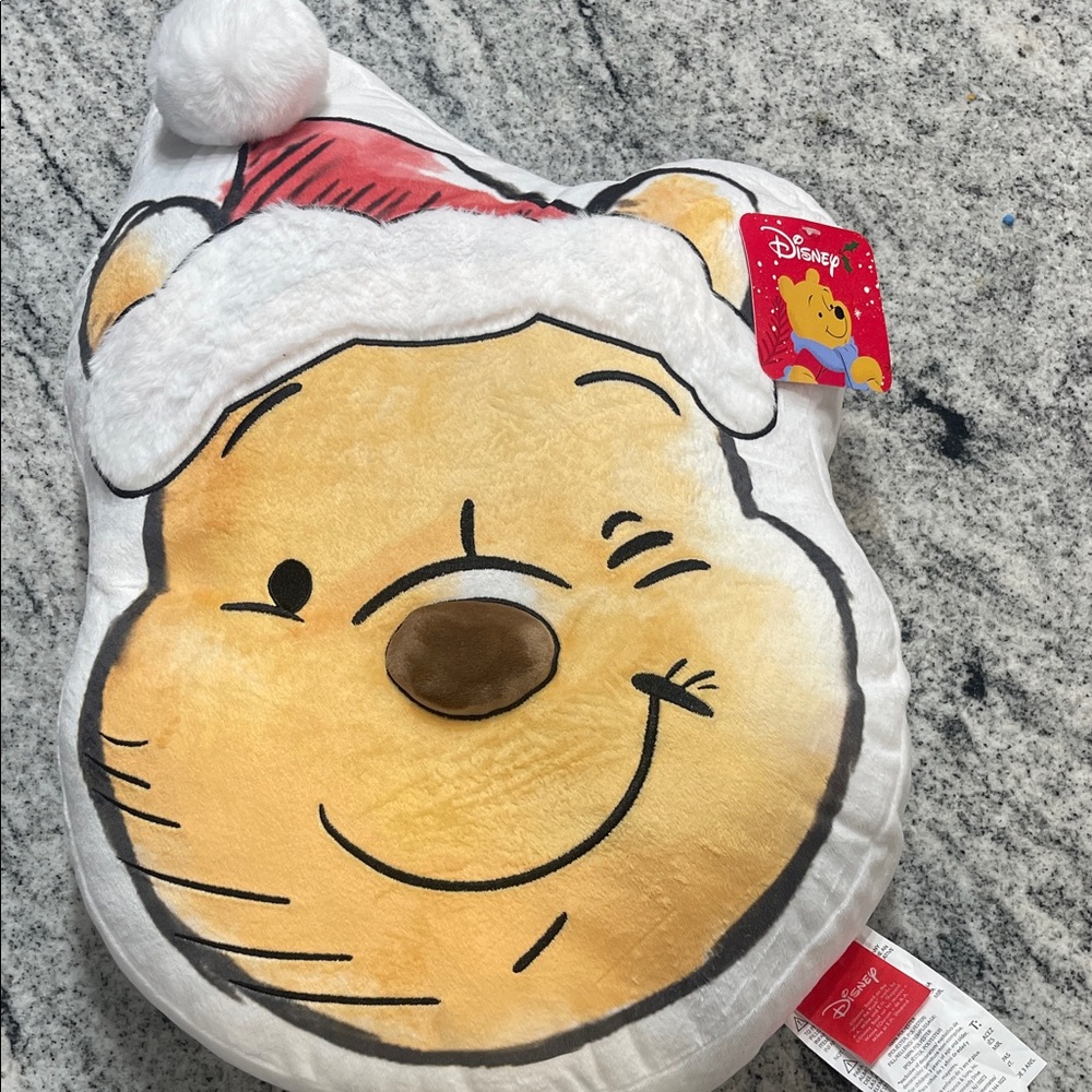 Disney Winnie the Pooh Festive Plush Pillow